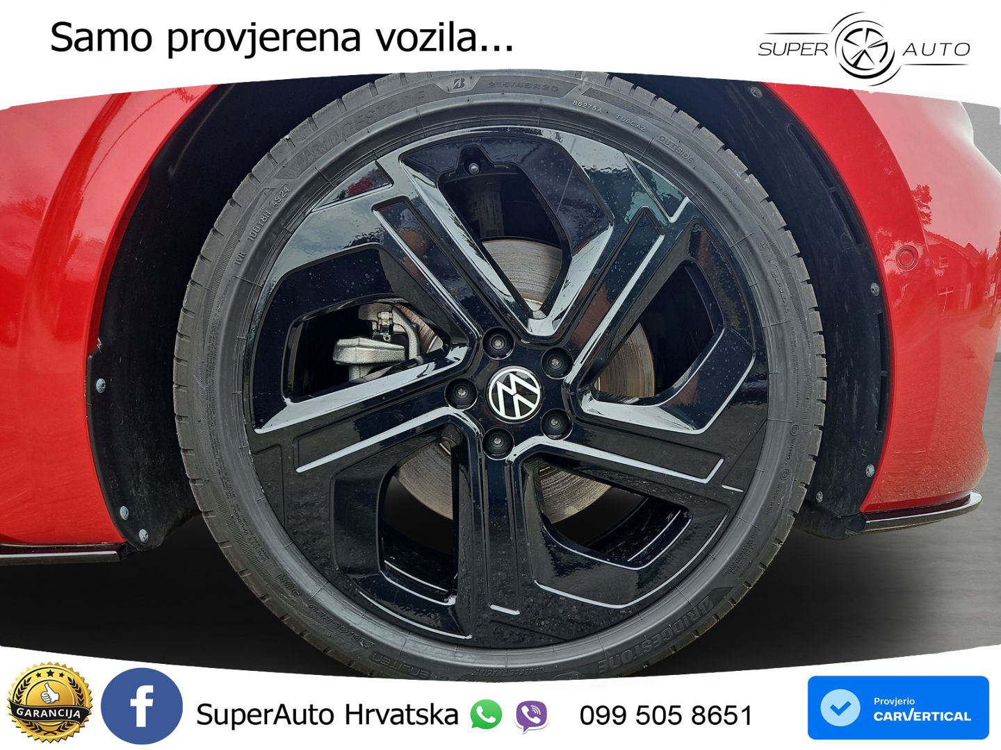 Volkswagen ID.3 GTX Performance 84 kWh (326 KS) LED+GR SJED+ACC