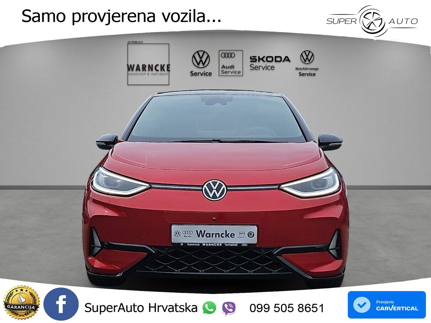 Volkswagen ID.3 GTX Performance 84 kWh (326 KS) LED+GR SJED+ACC