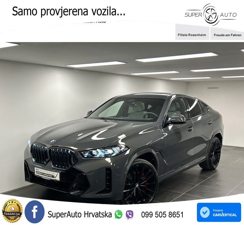 BMW X6 30d (298 KS) xDrive Steptronic LED+GR SJED+ACC