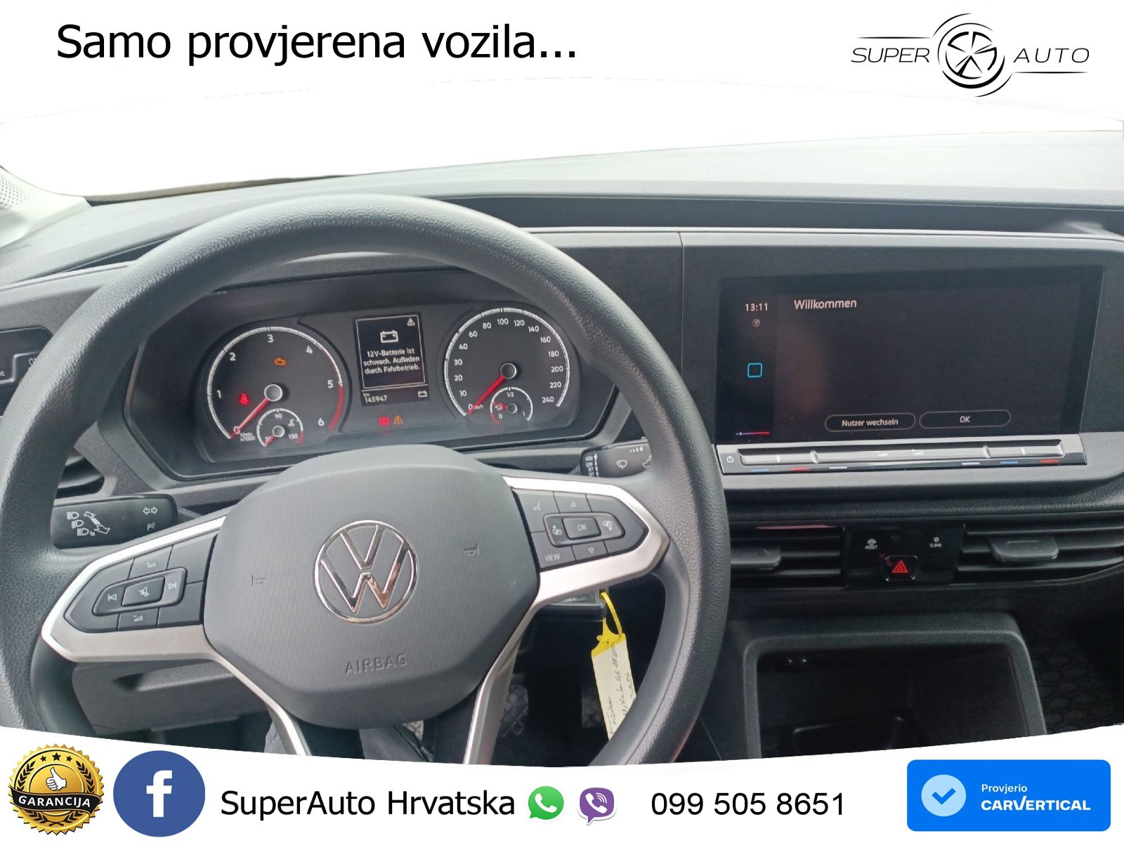 VW Caddy 122 KS