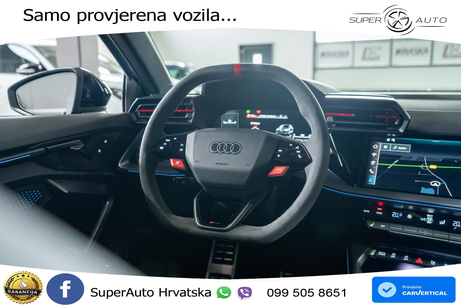 Audi RS3 Sedan 2.5 TFSI (400 KS) quattro S tronic LED+GR SJED+ACC