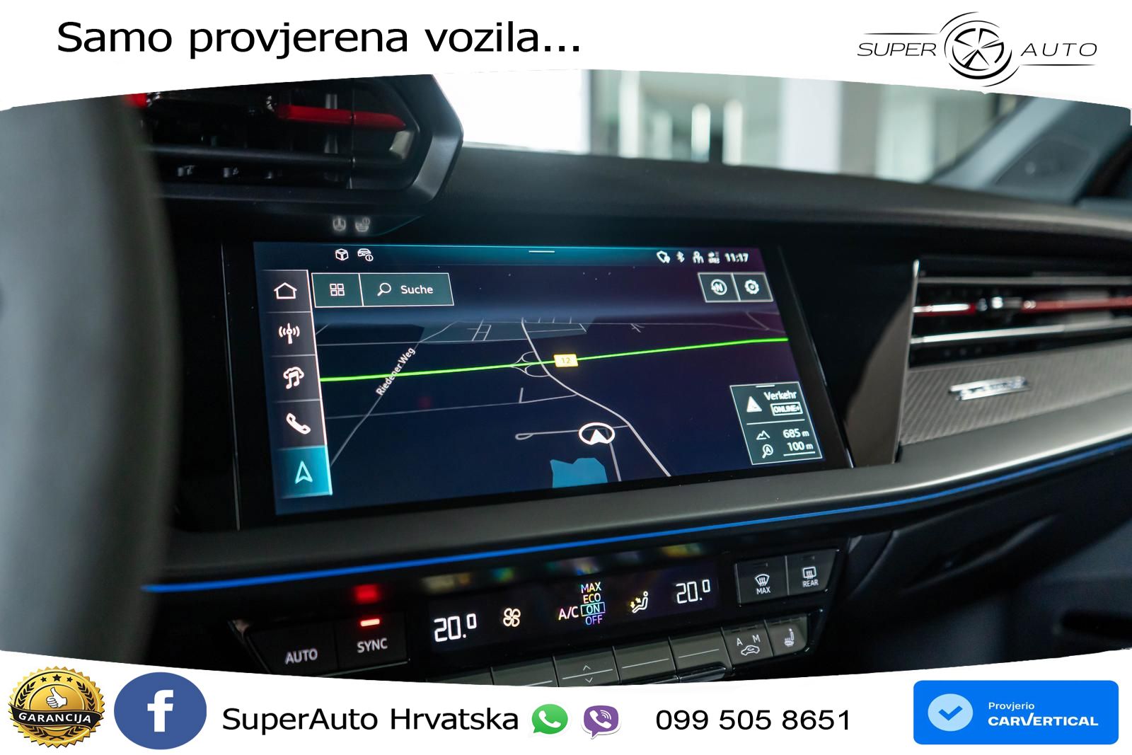 Audi RS3 Sedan 2.5 TFSI (400 KS) quattro S tronic LED+GR SJED+ACC