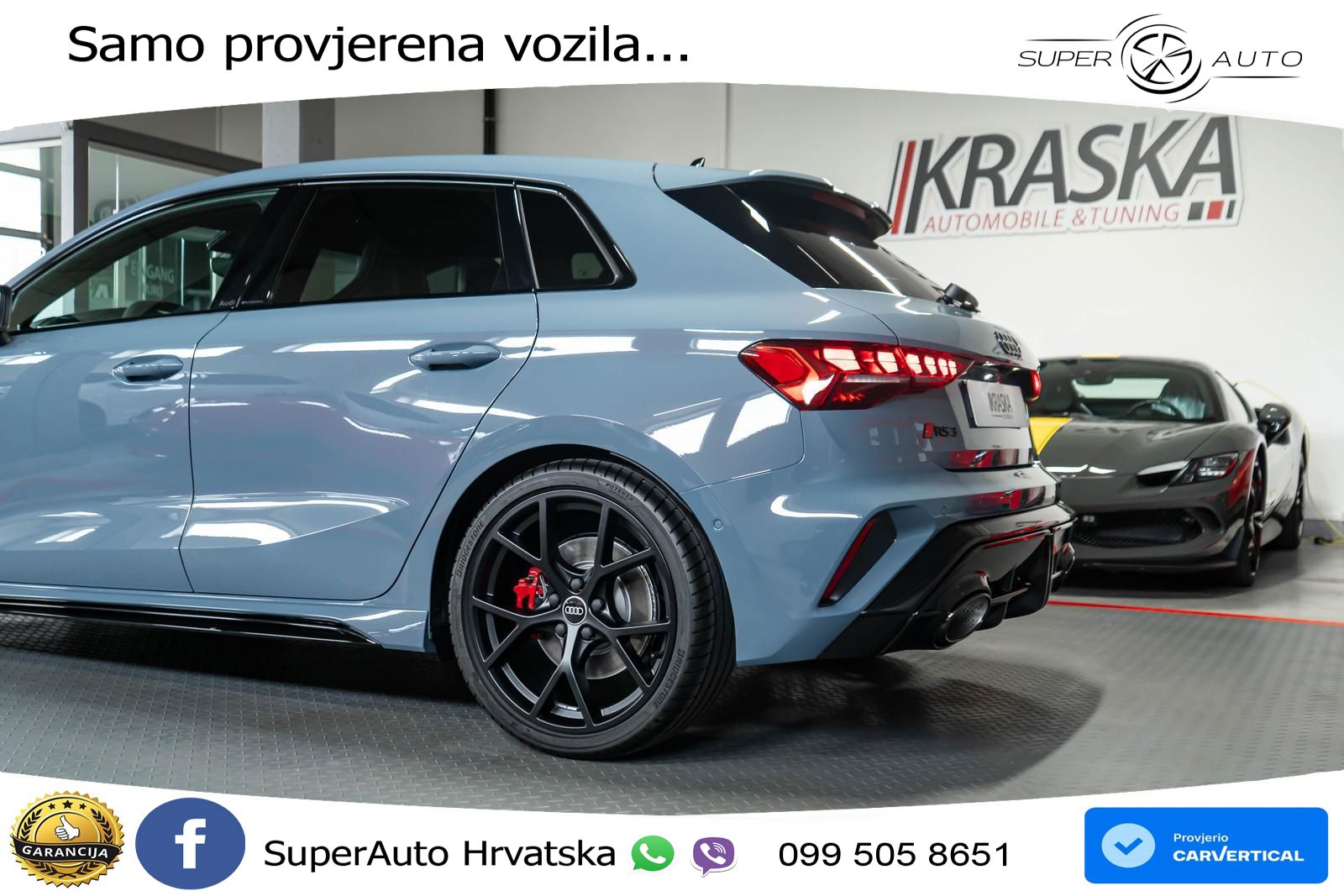 Audi RS3 Sedan 2.5 TFSI (400 KS) quattro S tronic LED+GR SJED+ACC