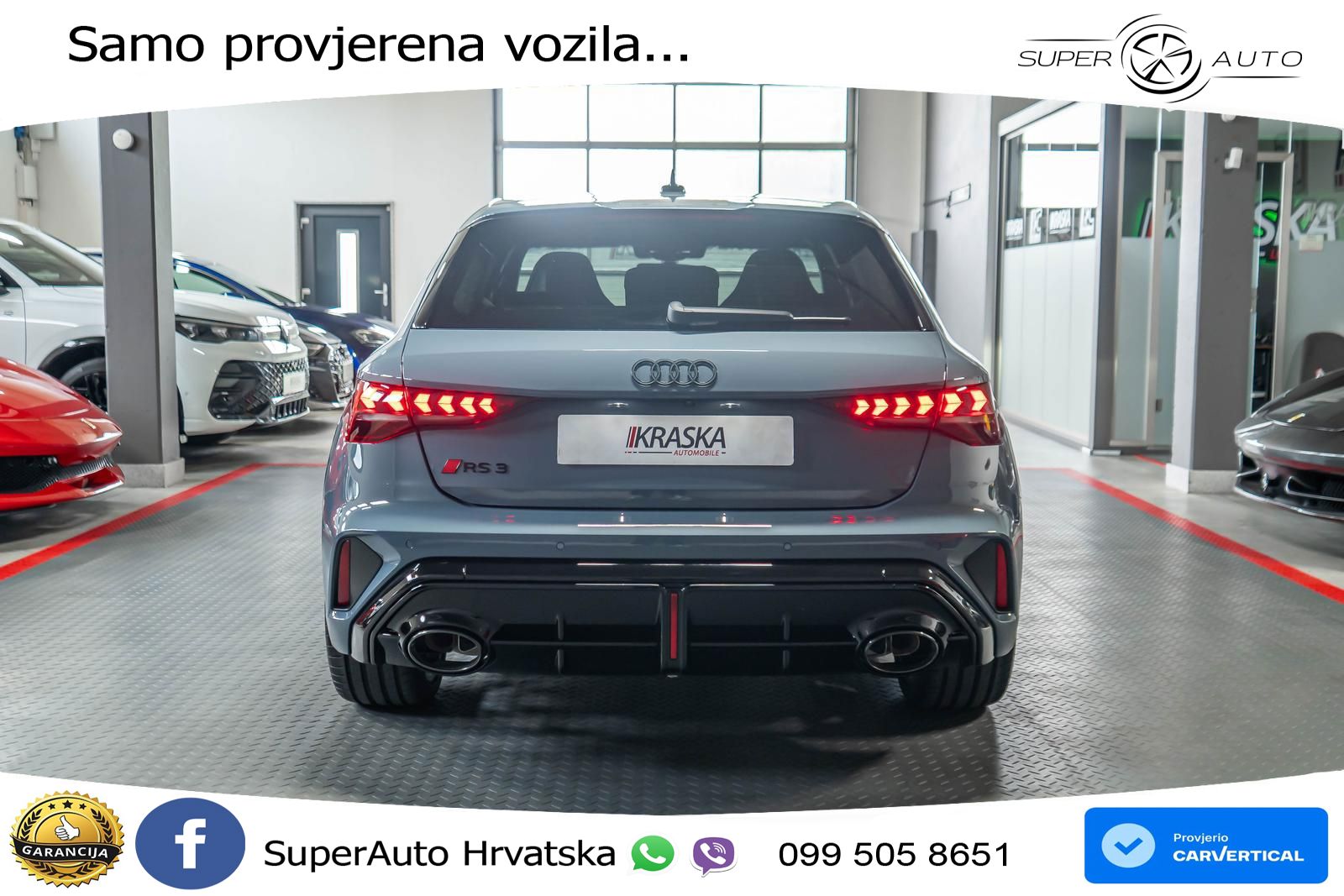 Audi RS3 Sedan 2.5 TFSI (400 KS) quattro S tronic LED+GR SJED+ACC