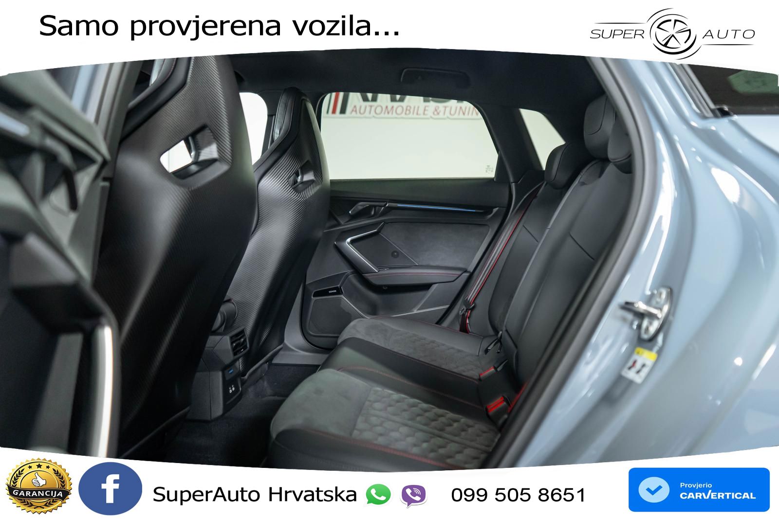 Audi RS3 Sedan 2.5 TFSI (400 KS) quattro S tronic LED+GR SJED+ACC