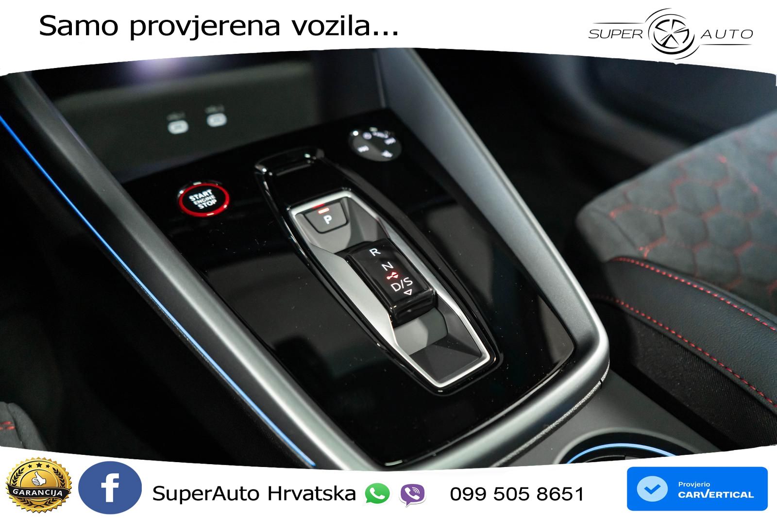 Audi RS3 Sedan 2.5 TFSI (400 KS) quattro S tronic LED+GR SJED+ACC
