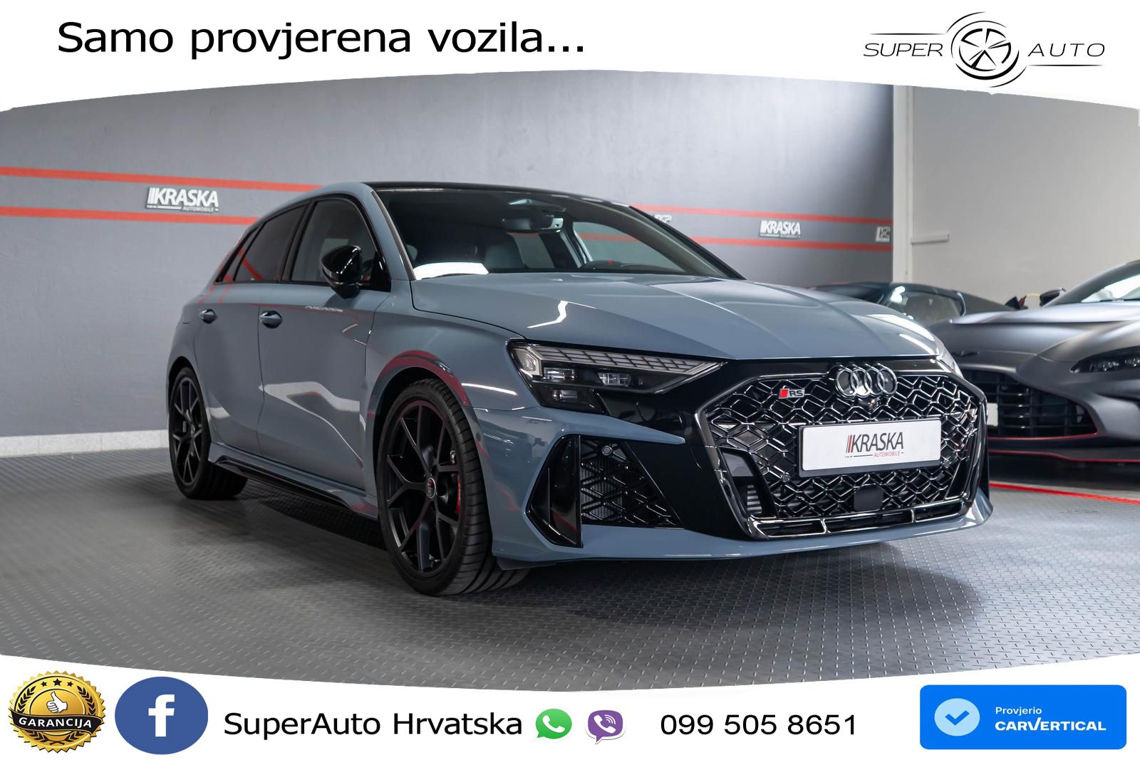 Audi RS3 Sedan 2.5 TFSI (400 KS) quattro S tronic LED+GR SJED+ACC