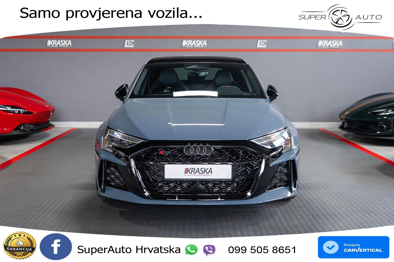 Audi RS3 Sedan 2.5 TFSI (400 KS) quattro S tronic LED+GR SJED+ACC