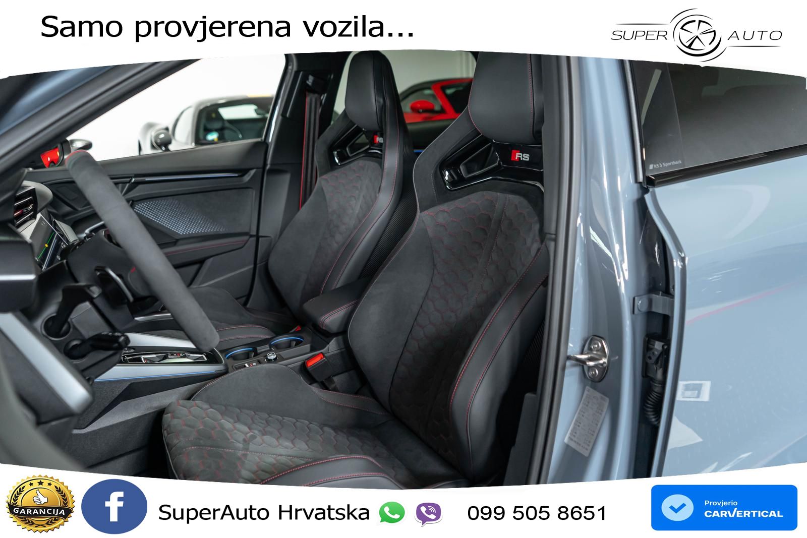 Audi RS3 Sedan 2.5 TFSI (400 KS) quattro S tronic LED+GR SJED+ACC