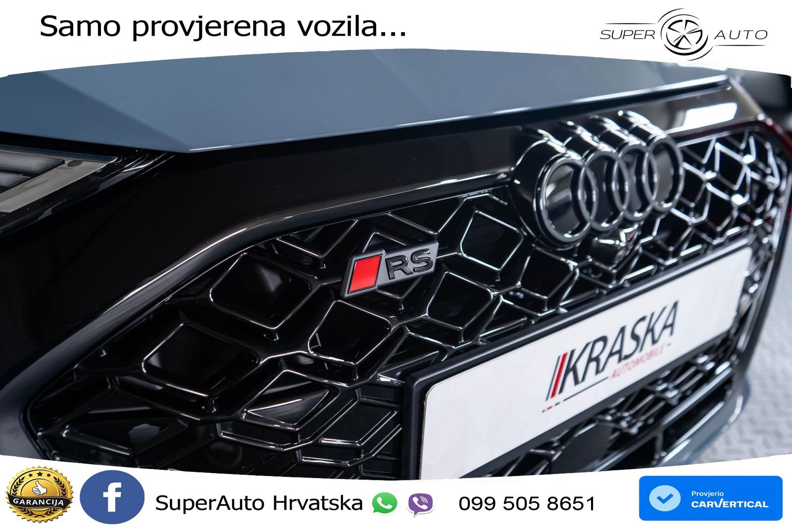 Audi RS3 Sedan 2.5 TFSI (400 KS) quattro S tronic LED+GR SJED+ACC