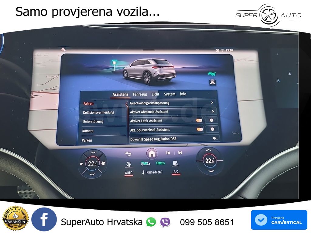 Mercedes EQE SUV 500 105 kWh (408 KS) 4MATIC