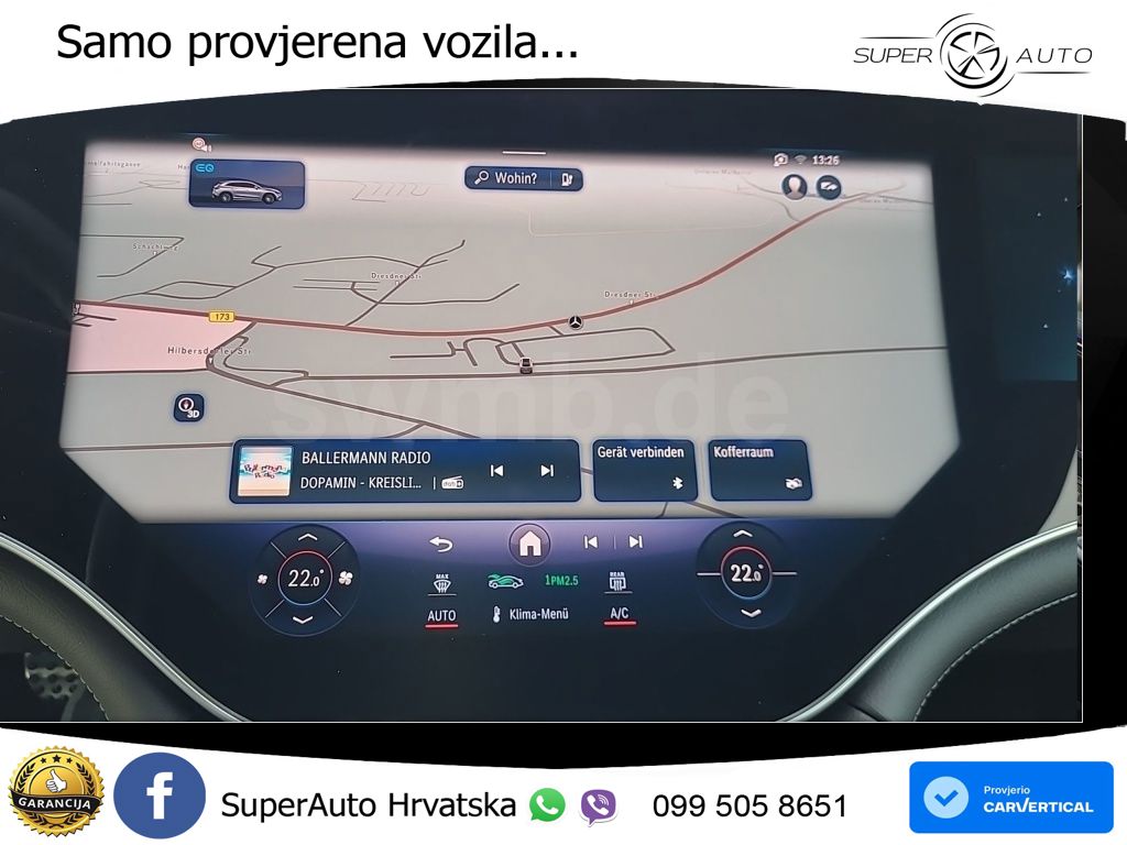 Mercedes EQE SUV 500 105 kWh (408 KS) 4MATIC
