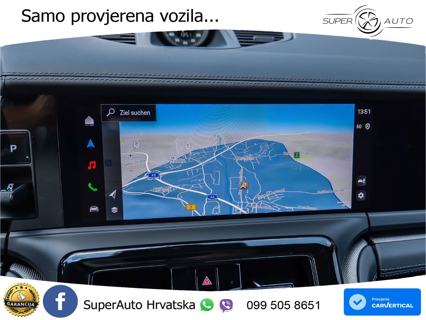 Porsche Panamera 4S 2.9 V6 (544 KS) E-Hybrid PDK ZRAČNI+ACC+GR SJED+KAM+PANO