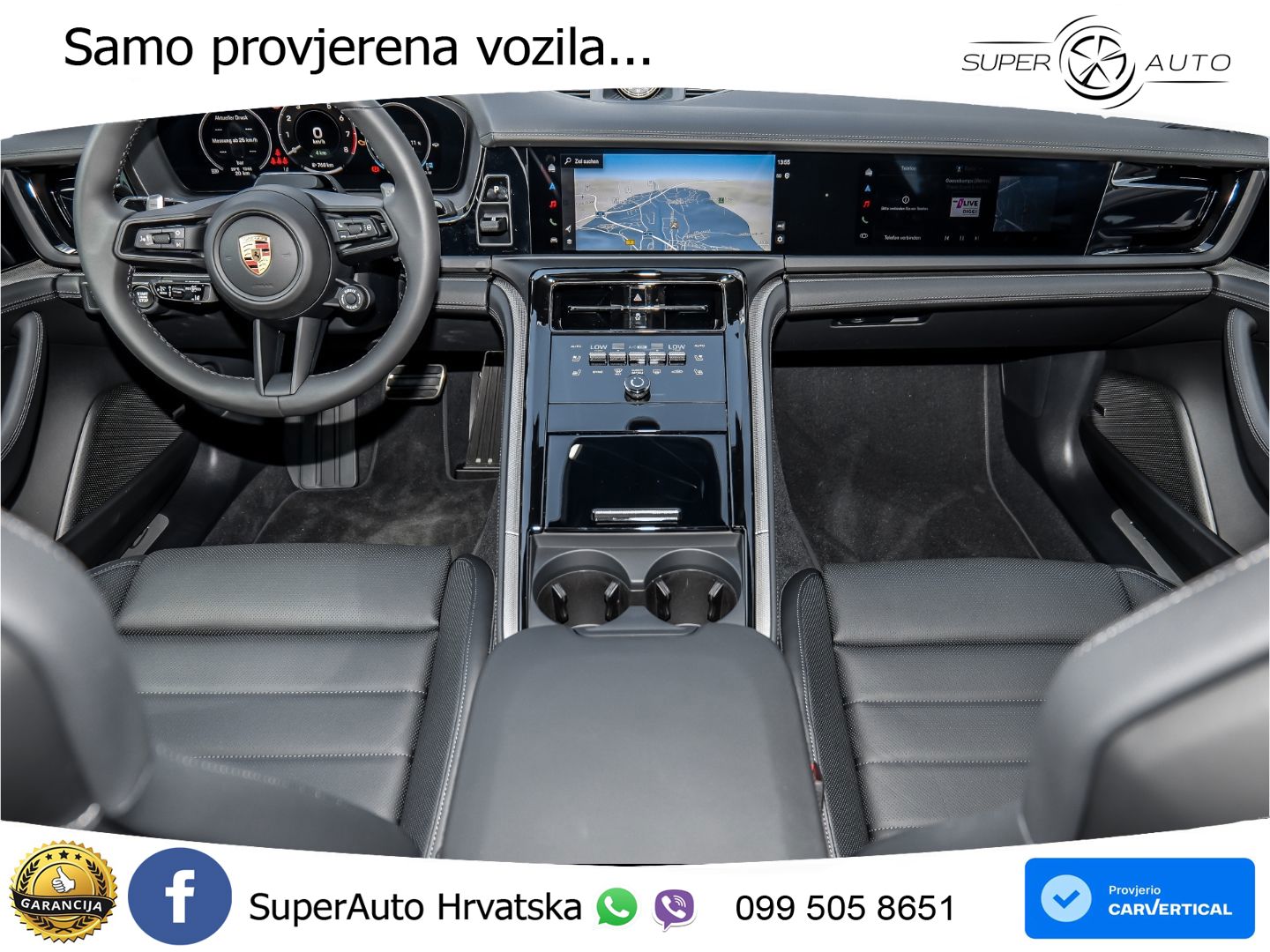 Porsche Panamera 4S 2.9 V6 (544 KS) E-Hybrid PDK ZRAČNI+ACC+GR SJED+KAM+PANO