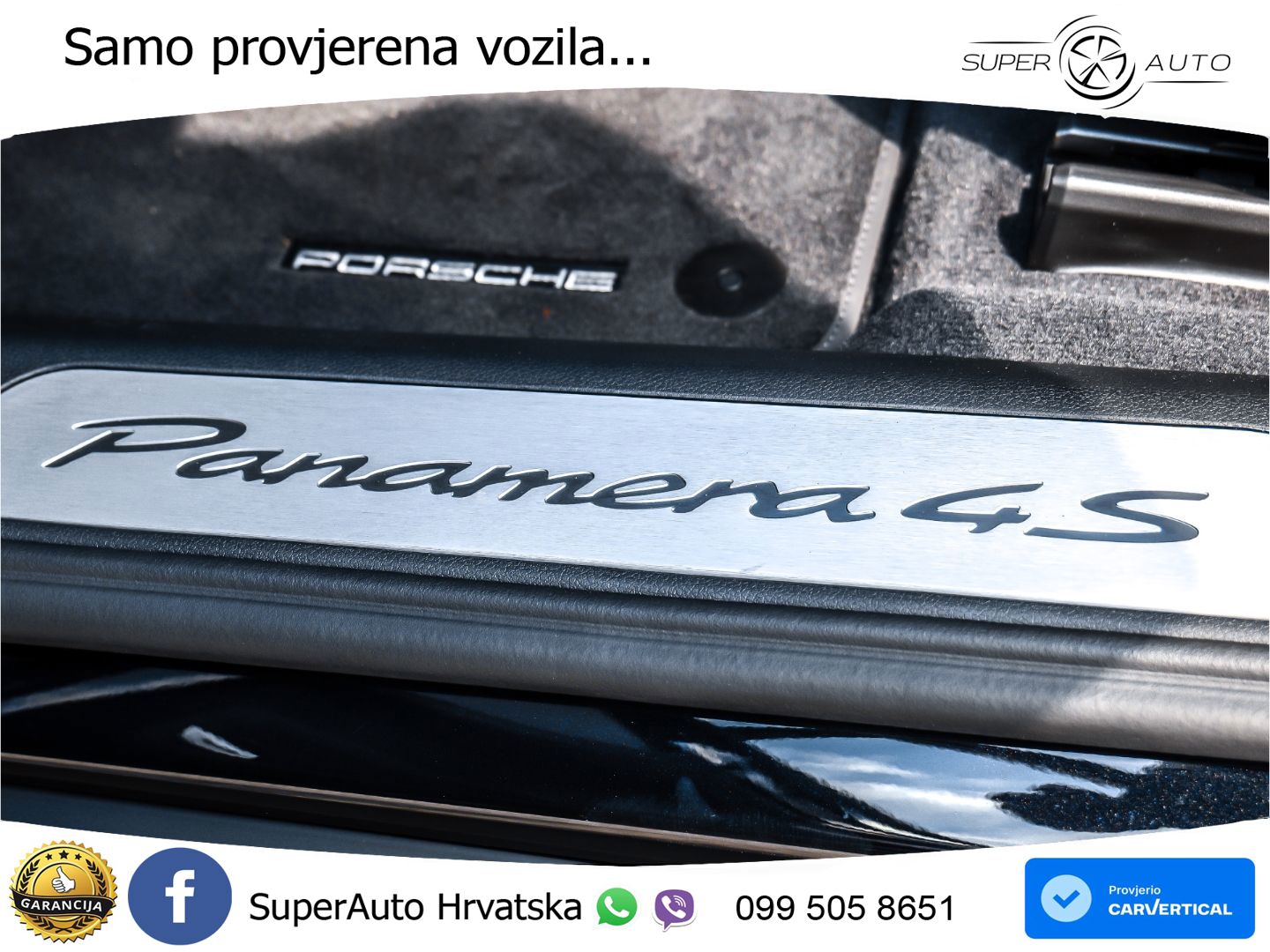 Porsche Panamera 4S 2.9 V6 (544 KS) E-Hybrid PDK ZRAČNI+ACC+GR SJED+KAM+PANO