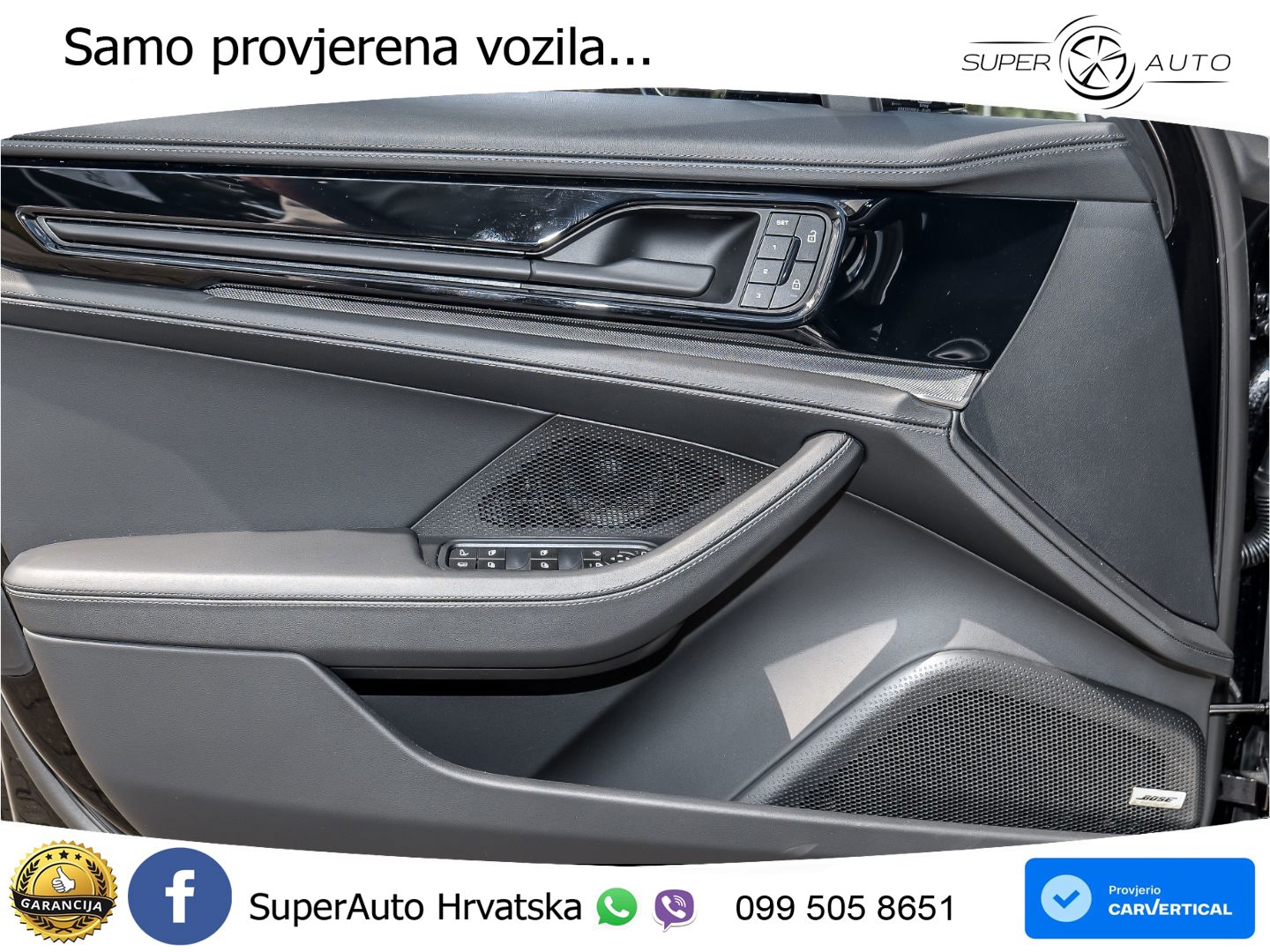 Porsche Panamera 4S 2.9 V6 (544 KS) E-Hybrid PDK ZRAČNI+ACC+GR SJED+KAM+PANO
