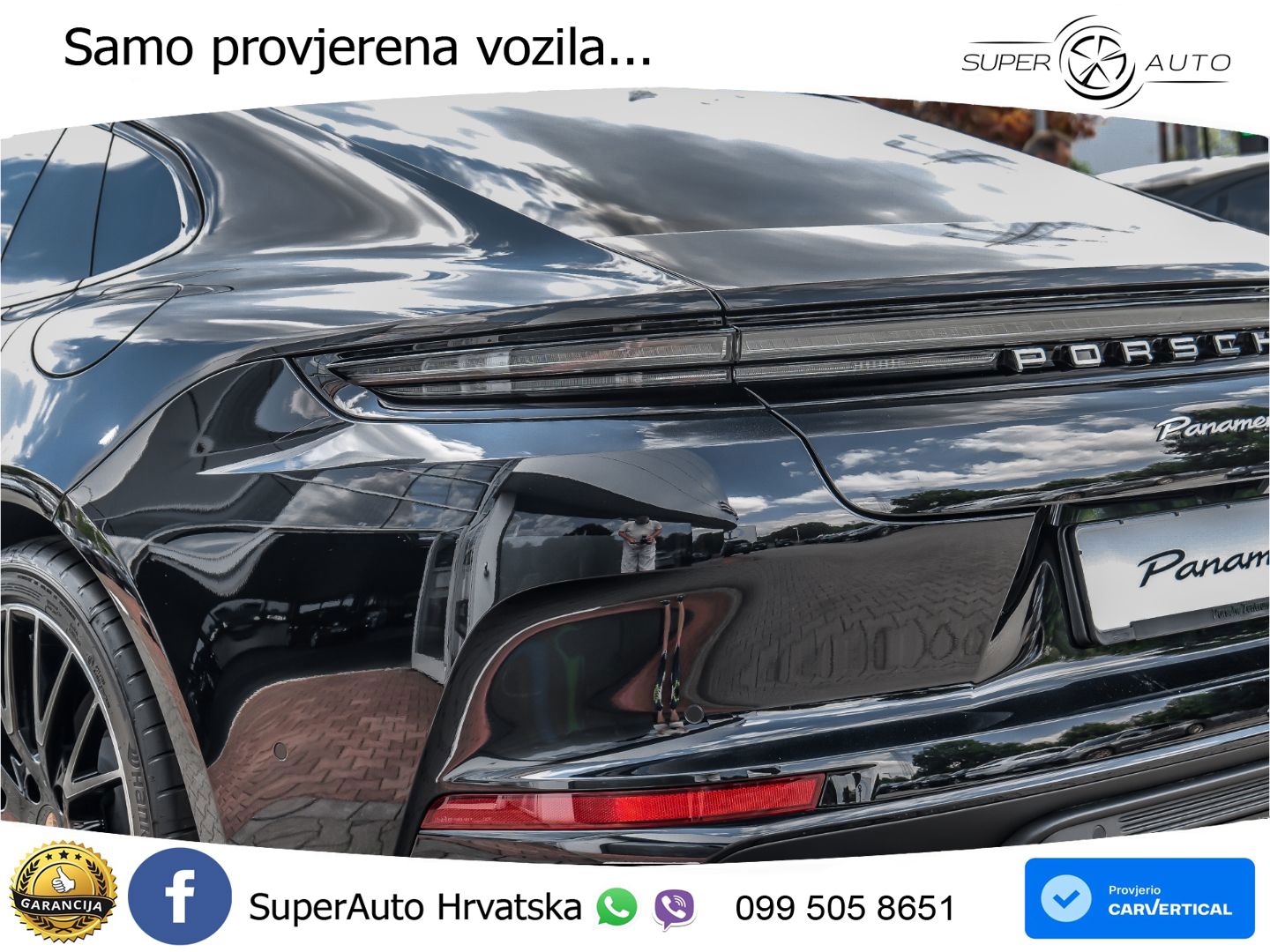 Porsche Panamera 4S 2.9 V6 (544 KS) E-Hybrid PDK ZRAČNI+ACC+GR SJED+KAM+PANO