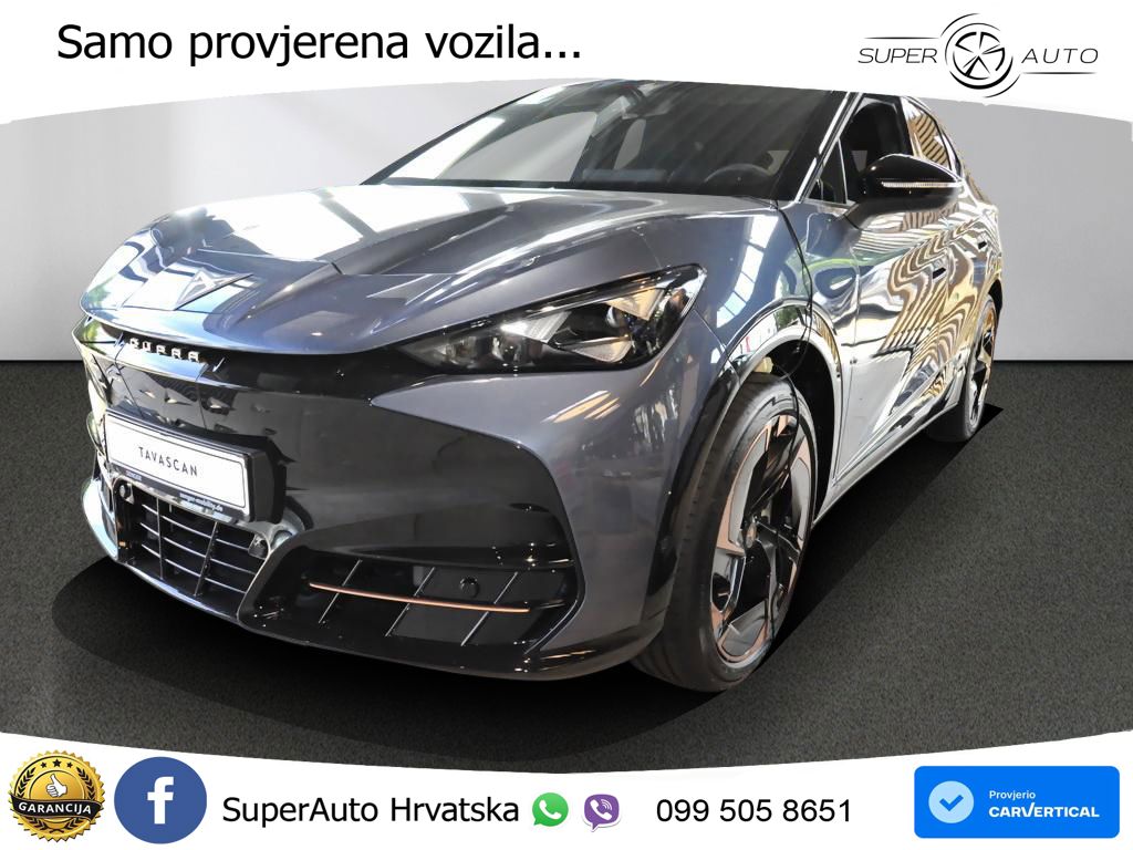 Cupra Tavascan 82 kWh (340 KS)  4WD VZ LED+GR SJED+ACC