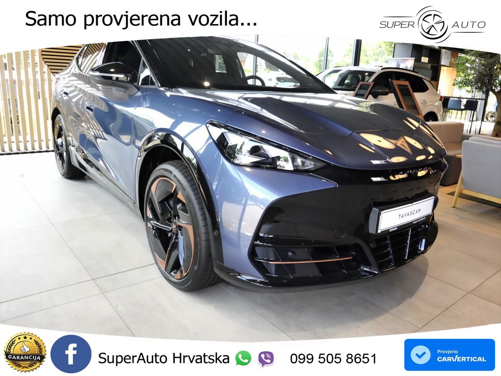 Cupra Tavascan 82 kWh (340 KS)  4WD VZ LED+GR SJED+ACC
