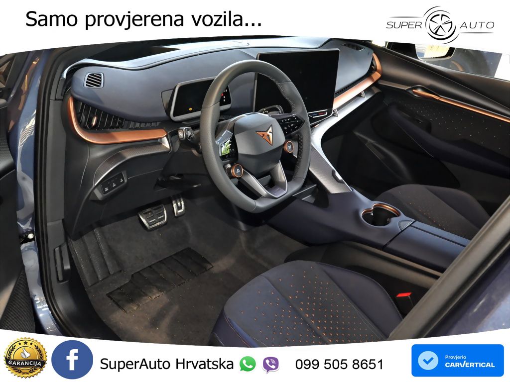 Cupra Tavascan 82 kWh (340 KS)  4WD VZ LED+GR SJED+ACC