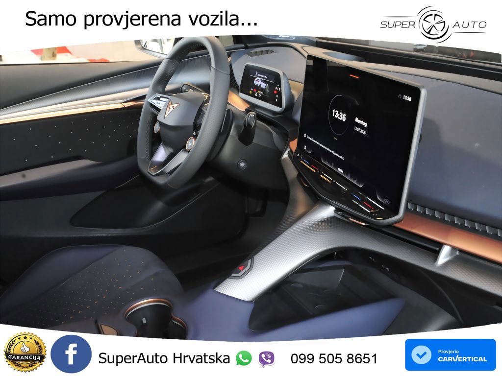 Cupra Tavascan 82 kWh (340 KS)  4WD VZ LED+GR SJED+ACC