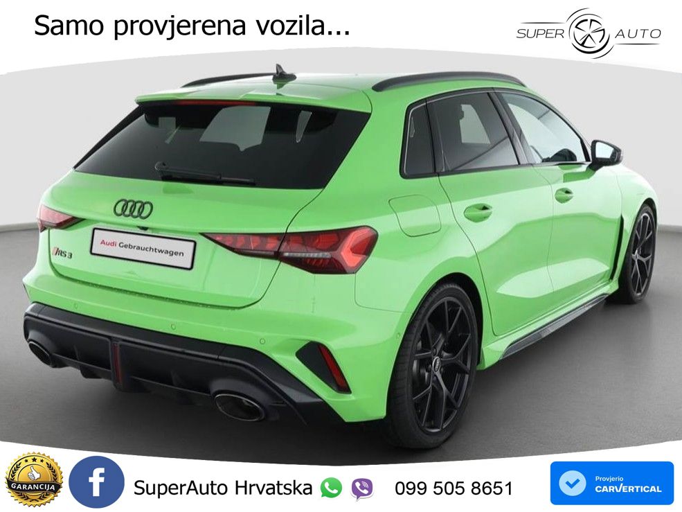 Audi RS3 Sedan 2.5 TFSI (400 KS) quattro S tronic LED+GR SJED+ACC