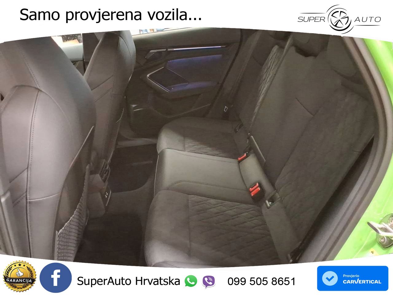 Audi RS3 Sedan 2.5 TFSI (400 KS) quattro S tronic LED+GR SJED+ACC