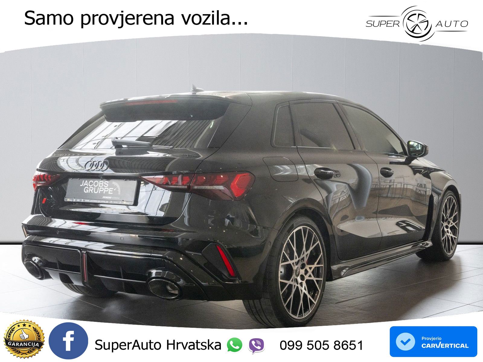 Audi RS3 Sportback 2.5 TFSI (400 KS) quattro S tronic LED+GR SJED+ACC