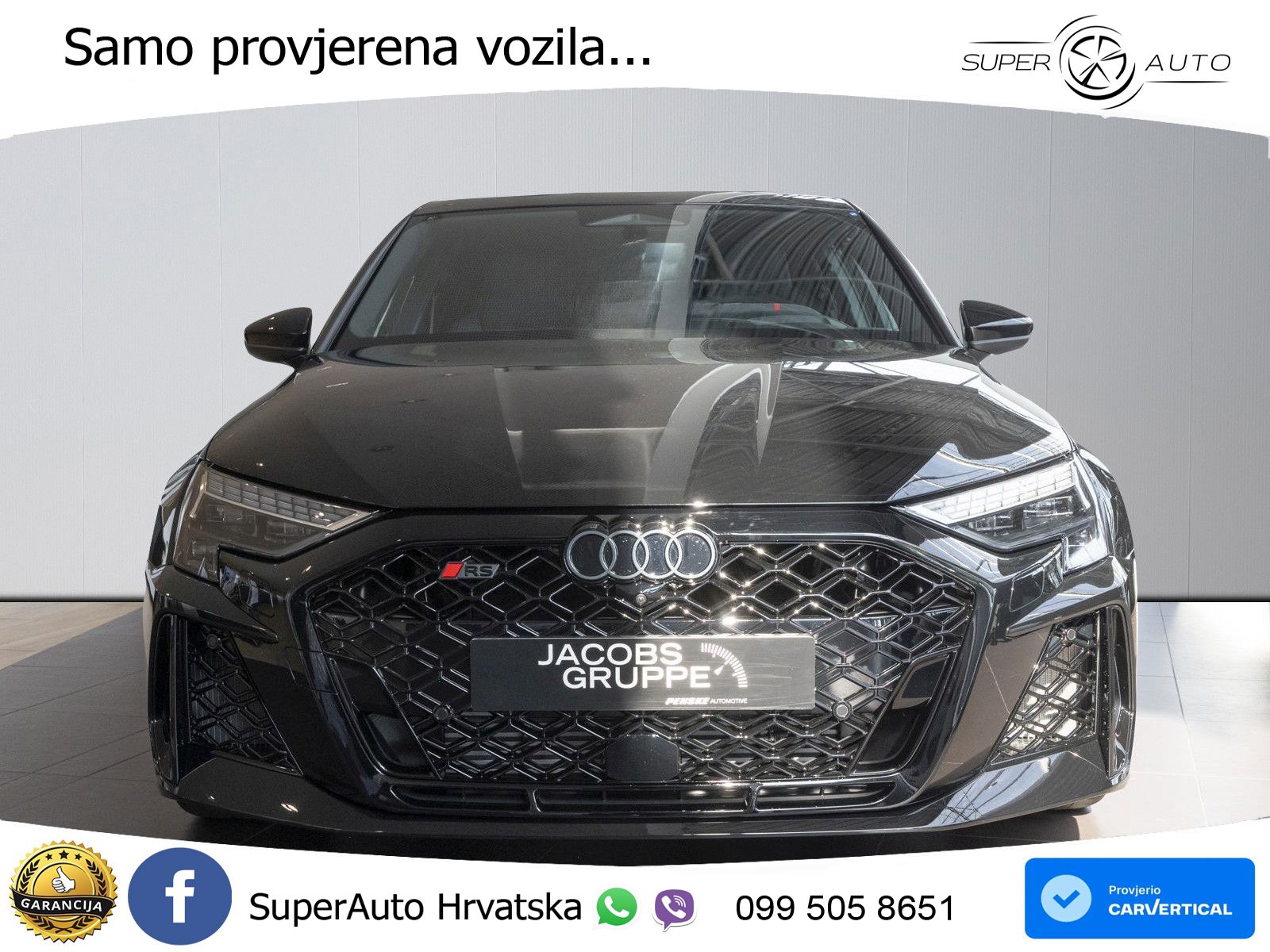 Audi RS3 Sportback 2.5 TFSI (400 KS) quattro S tronic LED+GR SJED+ACC