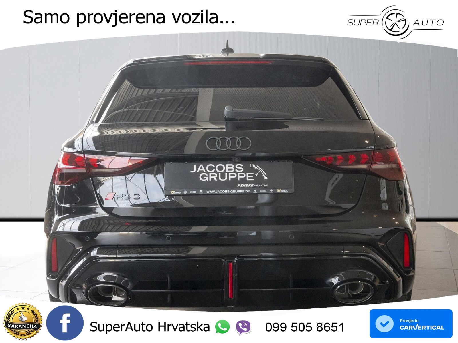 Audi RS3 Sportback 2.5 TFSI (400 KS) quattro S tronic LED+GR SJED+ACC