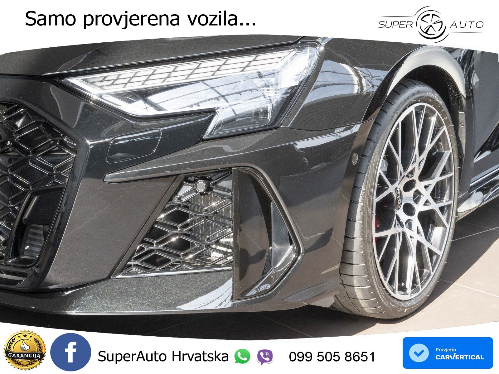 Audi RS3 Sportback 2.5 TFSI (400 KS) quattro S tronic LED+GR SJED+ACC