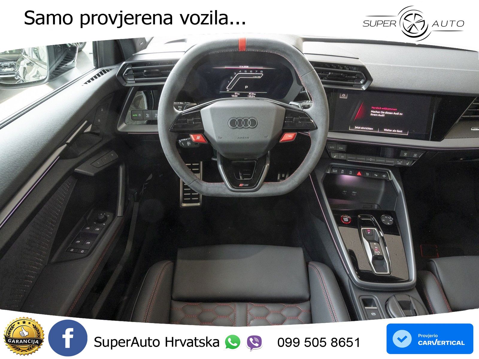 Audi RS3 Sportback 2.5 TFSI (400 KS) quattro S tronic LED+GR SJED+ACC