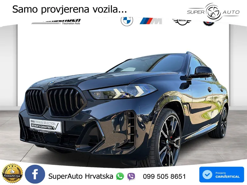 BMW X6 40d (352 KS) xDrive Steptronic M Sport LED+GR SJED+ACC
