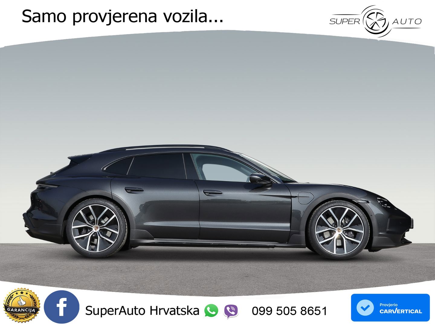 Porsche Taycan Cross Turismo 4 105 kWh (435 KS)