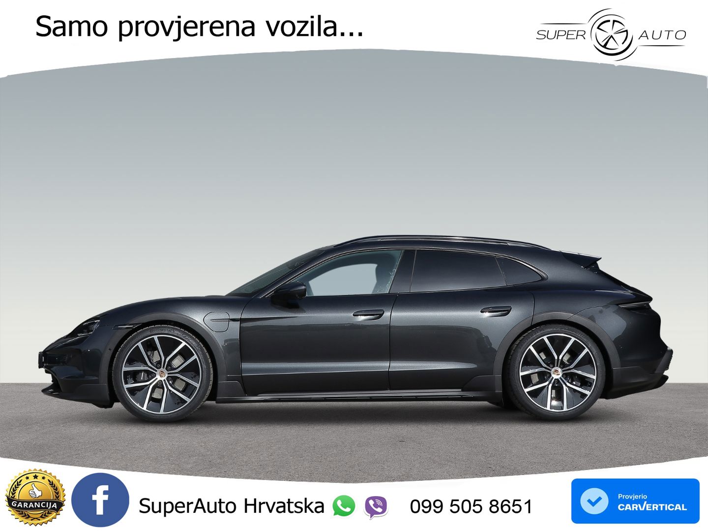 Porsche Taycan Cross Turismo 4 105 kWh (435 KS)
