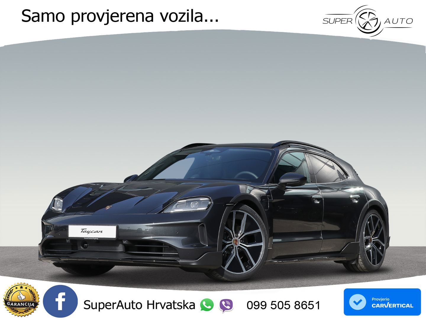 Porsche Taycan Cross Turismo 4 105 kWh (435 KS)