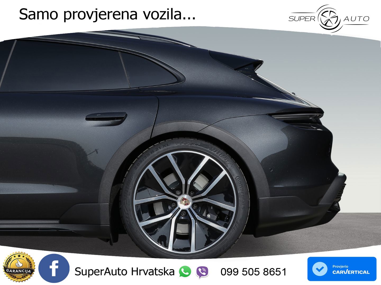 Porsche Taycan Cross Turismo 4 105 kWh (435 KS)