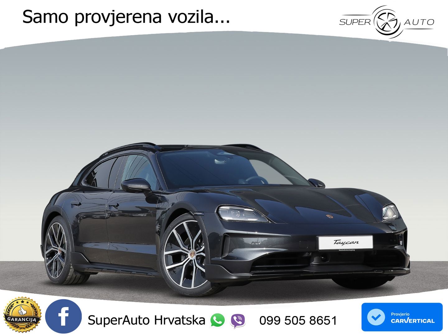 Porsche Taycan Cross Turismo 4 105 kWh (435 KS)