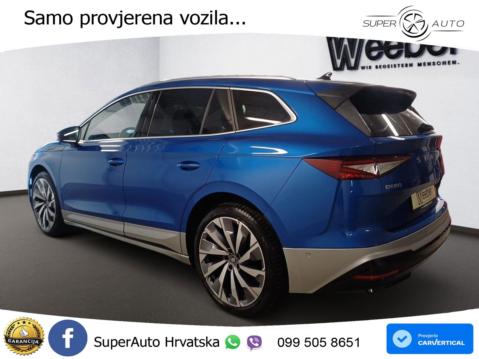 Škoda Enyaq iV 85 82 kWh (286 KS) Suite LED+GR SJED+ACC