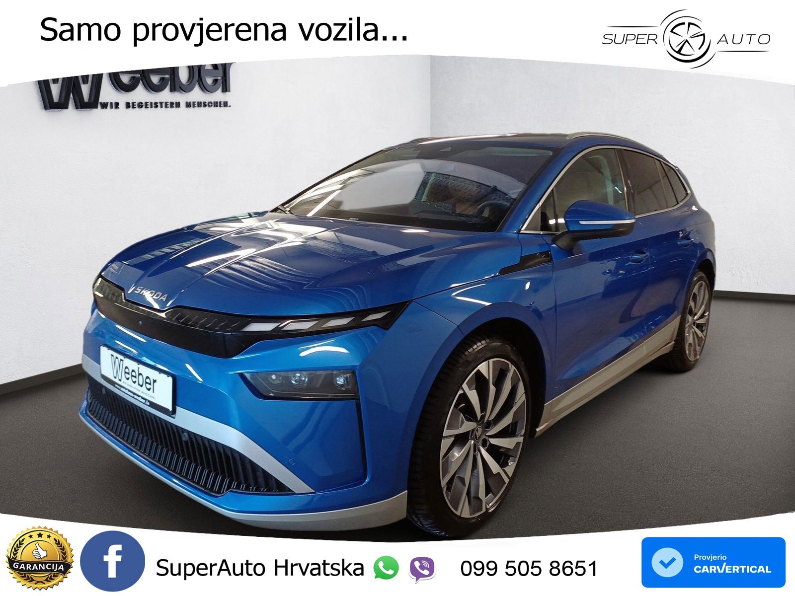 Škoda Enyaq iV 85 82 kWh (286 KS) Suite LED+GR SJED+ACC