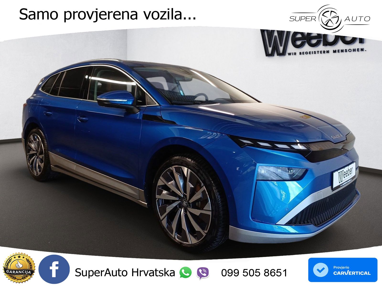 Škoda Enyaq iV 85 82 kWh (286 KS) Suite LED+GR SJED+ACC
