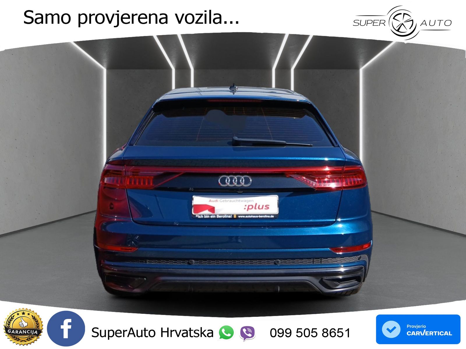 Audi Q8 50 TDI V6 (286 KS) quattro Tiptronic S line LED+GR SJED+ACC