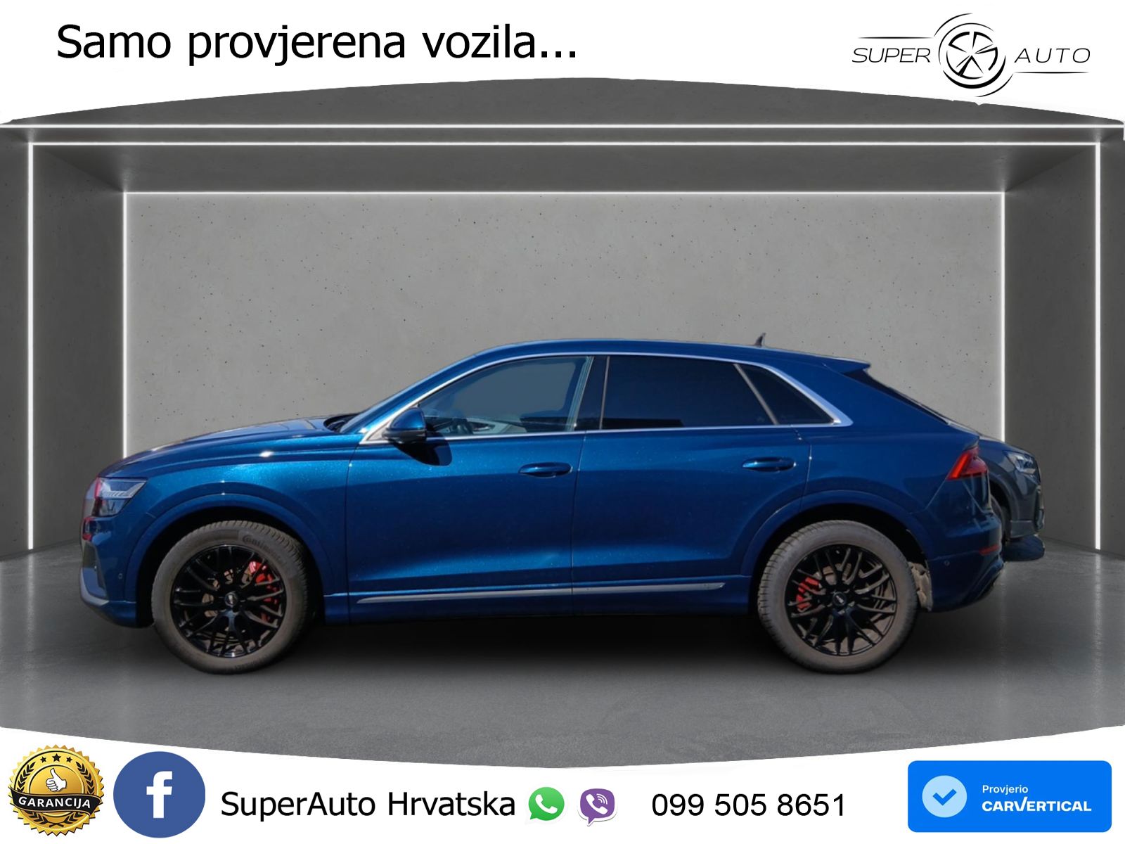 Audi Q8 50 TDI V6 (286 KS) quattro Tiptronic S line LED+GR SJED+ACC