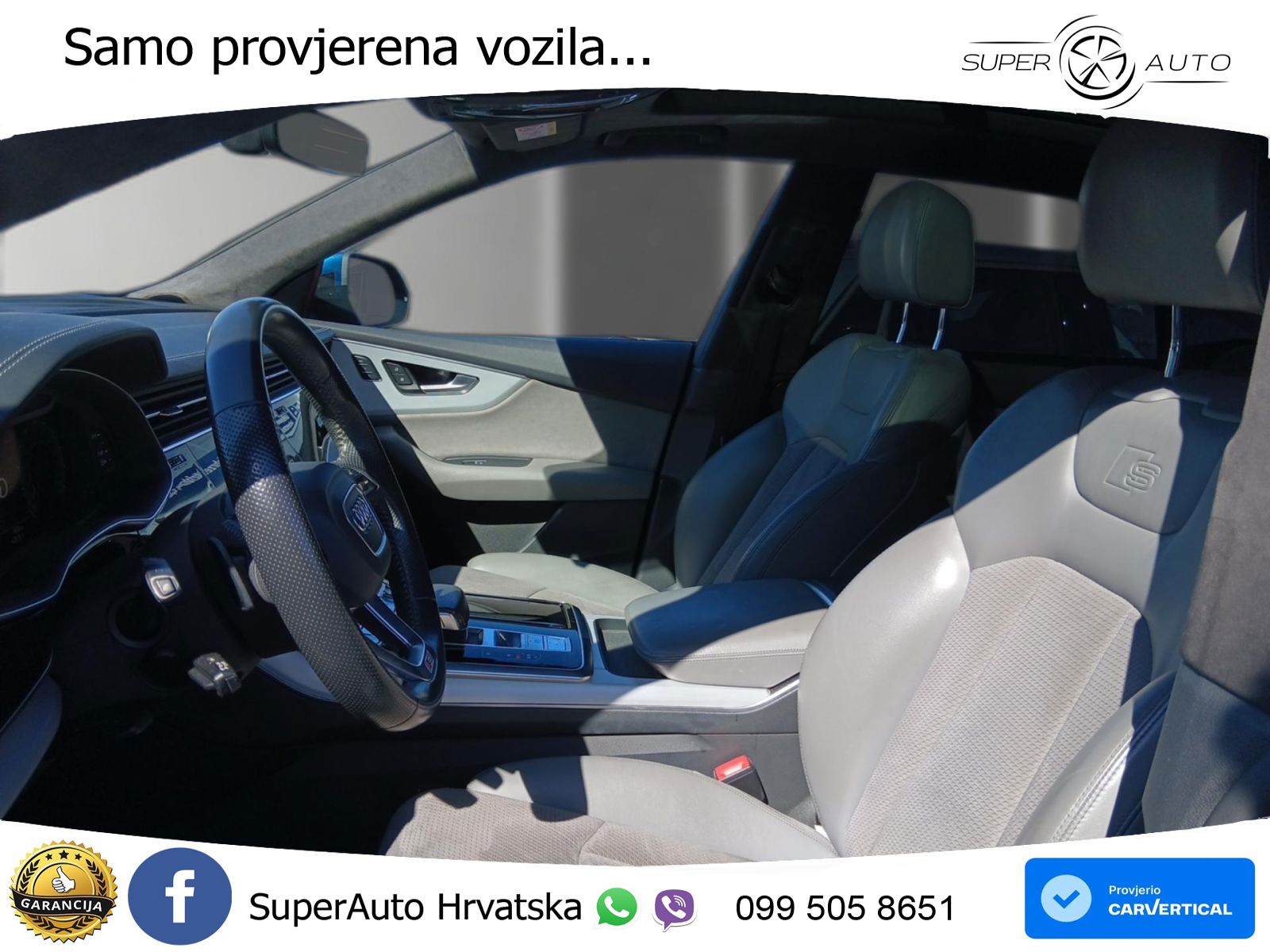 Audi Q8 50 TDI V6 (286 KS) quattro Tiptronic S line LED+GR SJED+ACC