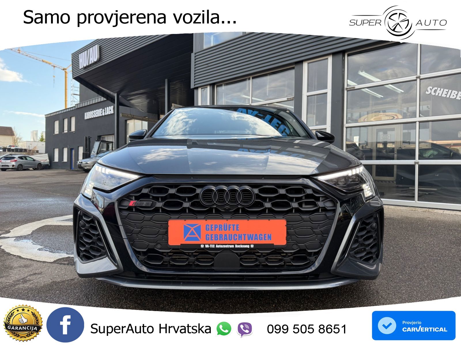 Audi RS3 Sportback 2.5 TFSI (400 KS) quattro S tronic LED+GR SJED+ACC
