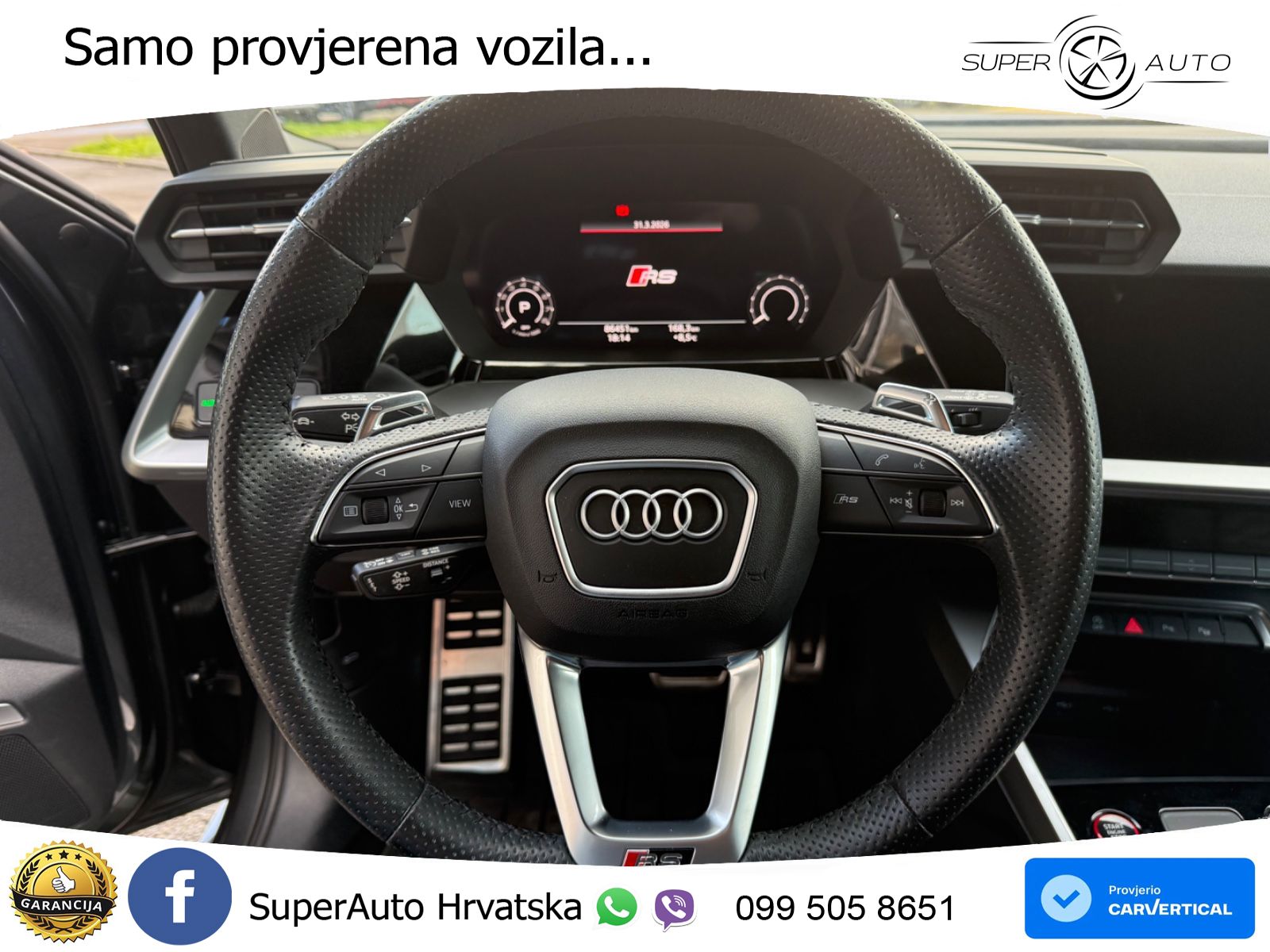 Audi RS3 Sportback 2.5 TFSI (400 KS) quattro S tronic LED+GR SJED+ACC