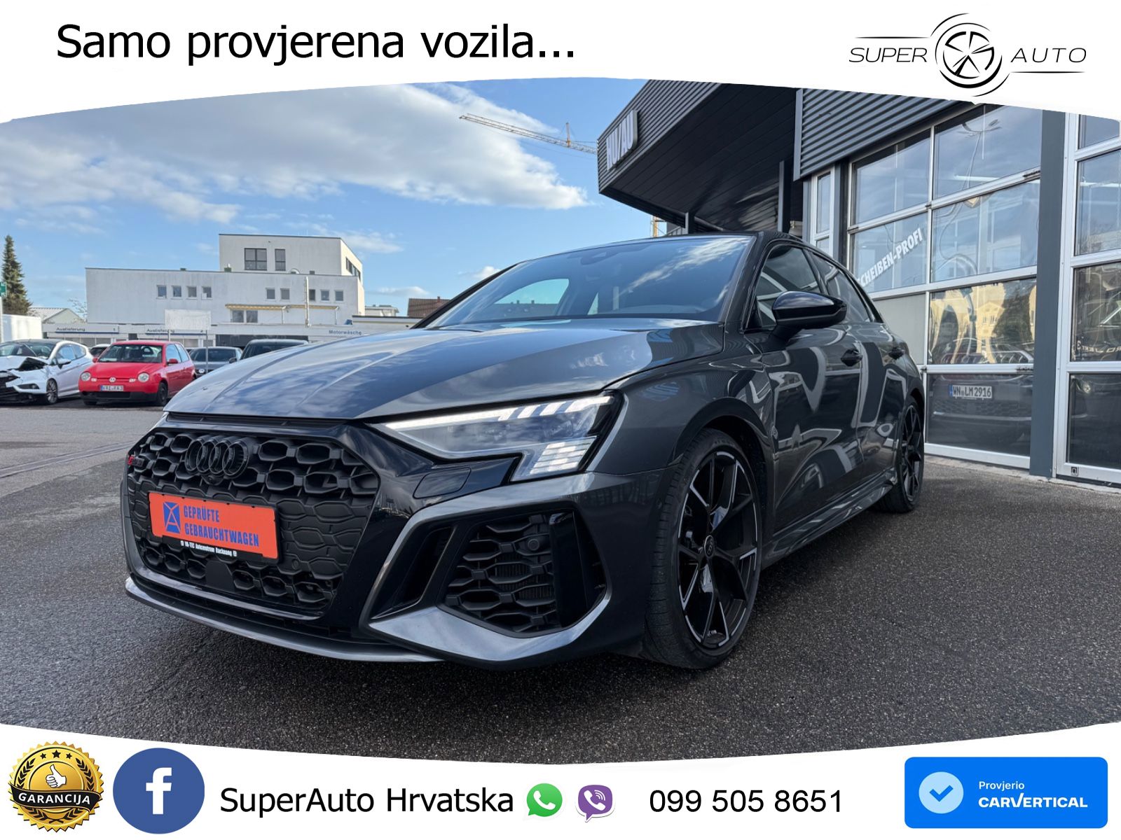 Audi RS3 Sportback 2.5 TFSI (400 KS) quattro S tronic LED+GR SJED+ACC