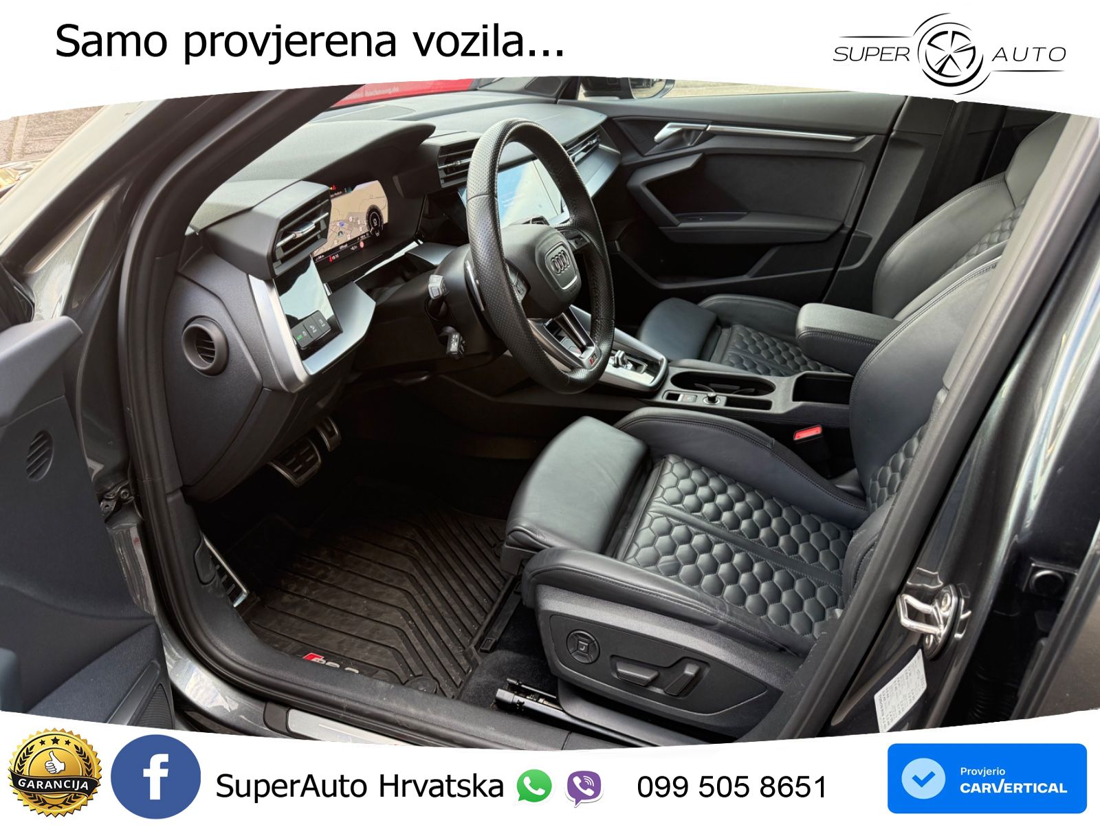 Audi RS3 Sportback 2.5 TFSI (400 KS) quattro S tronic LED+GR SJED+ACC