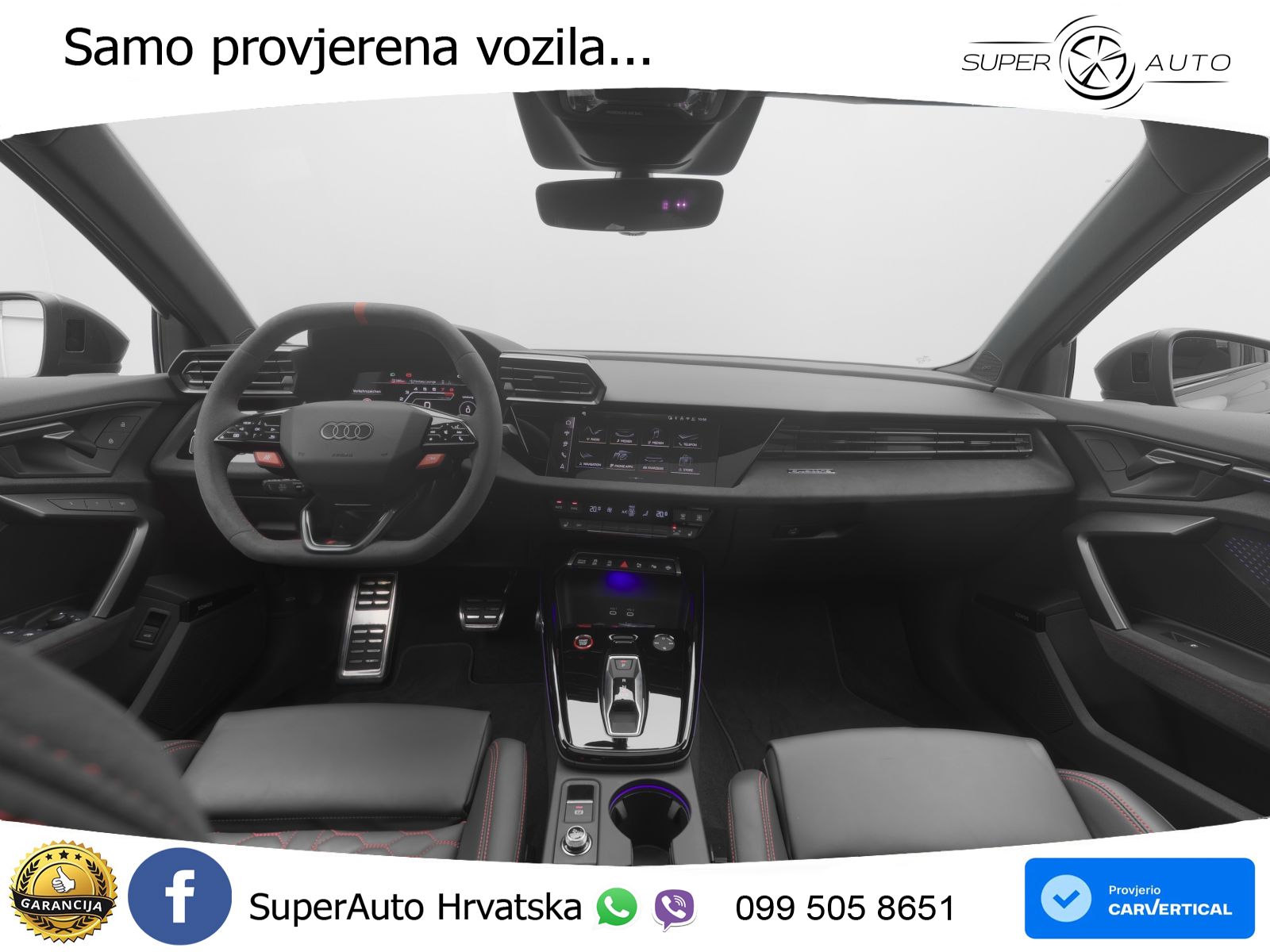 Audi RS3 Sedan 2.5 TFSI (400 KS) quattro S tronic LED+GR SJED+ACC