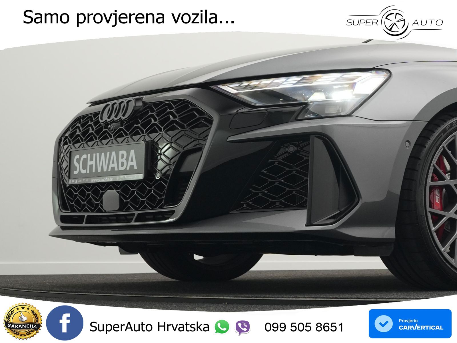 Audi RS3 Sedan 2.5 TFSI (400 KS) quattro S tronic LED+GR SJED+ACC